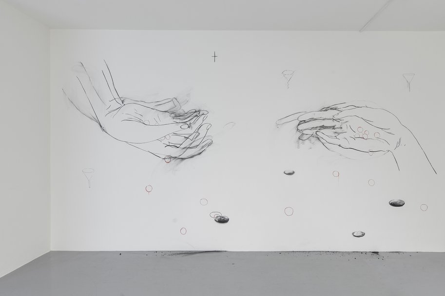 The Play of Pellet, drawing on the Wall