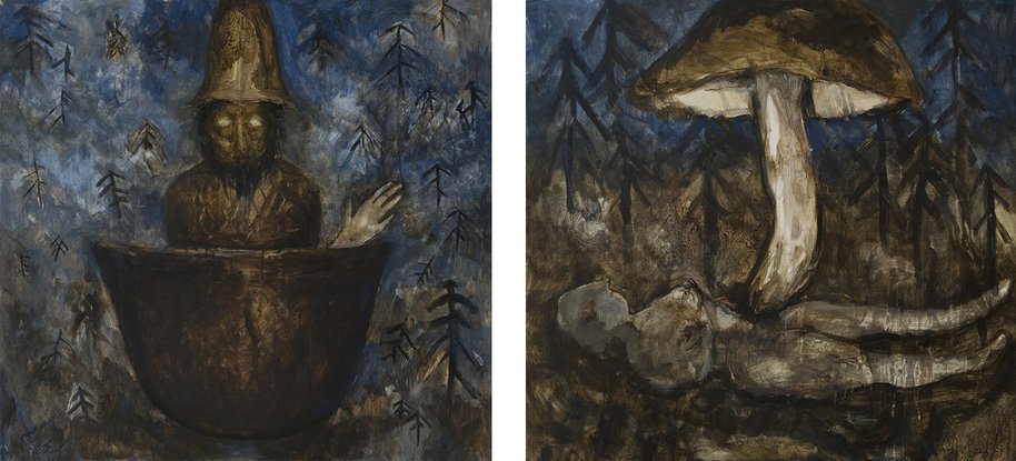 Is, 112 ×118 cm × 2, 2010