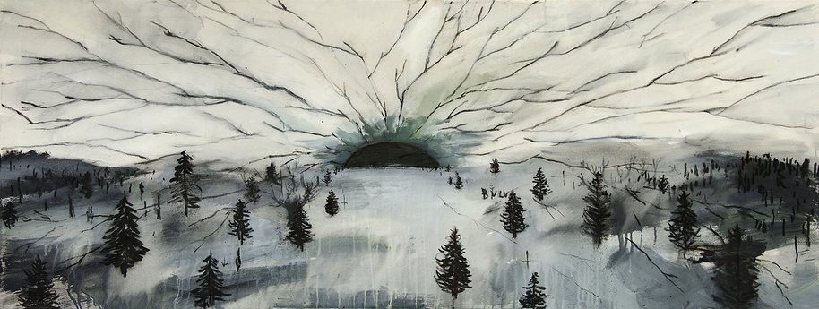 Landscape, 80 × 170 cm 2013